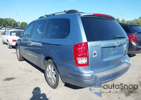 2007 Hyundai Entourage Gls/Limited/Se from USA, damaged, VIN KNDMC233076027183